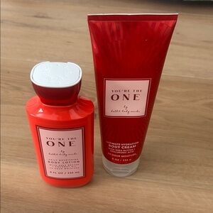 NEW Bath & Body Works You’re The One Lotion and Cream Set